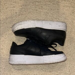 Nike Black and White Athletic Shoes